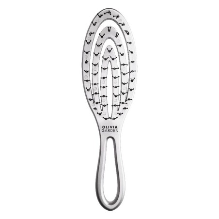 Spazzola da viaggio Olivia Garden Frozen Silver -Spazzole -Olivia Garden