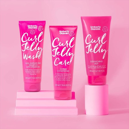 Confezione Curl Jelly Perfect Curls: Shampoo + Balsamo + Gel -Home -Umberto Giannini