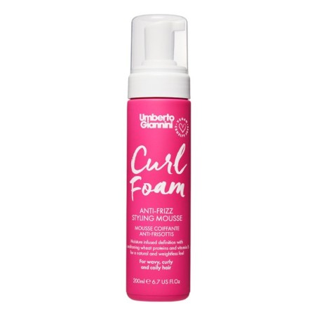 Mousse modelador antifrizz Curl Foam 200 ml -Espumas -Umberto Giannini