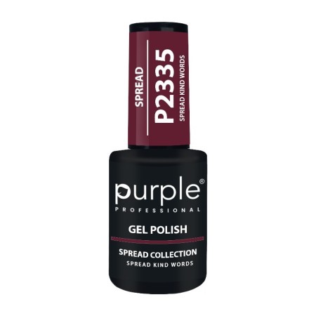 Esmalte em gel P2335 Espalhe palavras gentis -Esmalte semipermanente -Purple Professional