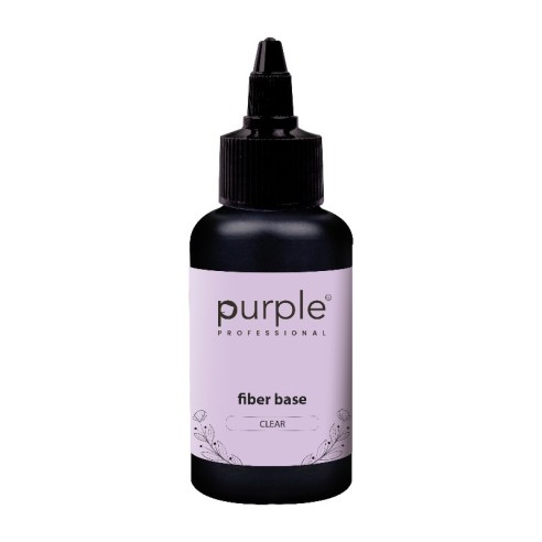 Fiber Base Purple Professional Clear 50 ml -Bases pour ongles -Purple Professional