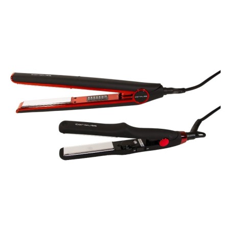 Kit Fer Corioliss C1 + C-TRIP Noir Rouge -Lisseurs, pinces et bigoudis -Corioliss