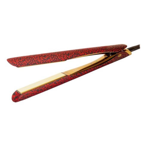 Kit Alisador Corioliss C5 + Secador Wind Red Leopard -Alisadores, pinças e rolos de cabelo -Corioliss