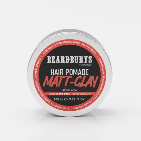 Beardburys Matt-Clay Wax 100ml -Beardburys