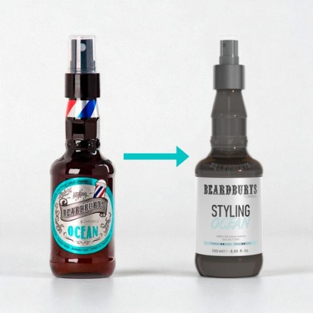 Beardburys Ocean Agua Marina 250ml -Beardburys 2