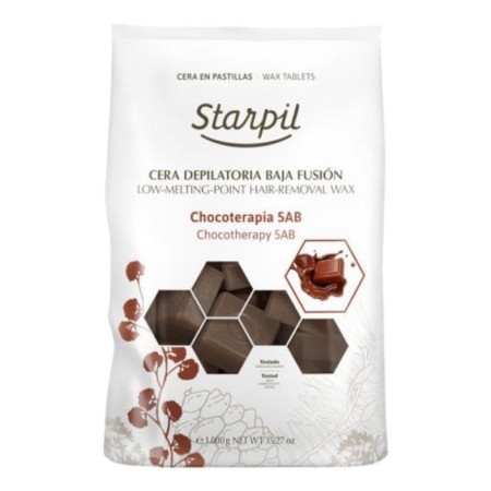 Cera Depilar Chocotherapy 5AB Baja Fusión Starpil 1Kg -Depilación con cera -Starpil