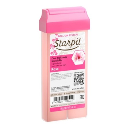 Cera Depilar Roll-on Rosa Starpil 110g -Depilación con cera -Starpil