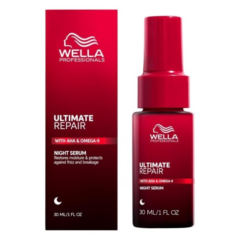 Ultimate Repair Step 5 Night Serum Wella 30ml -Tratamientos para el pelo -Wella