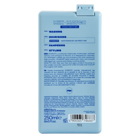 Balsamo idratante Hairmate 250 ml -Condizionatori -Hairmate