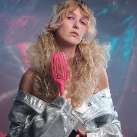 Olivia Garden Fingerbrush And Beyond Mars Red Brush -Brushes -Olivia Garden