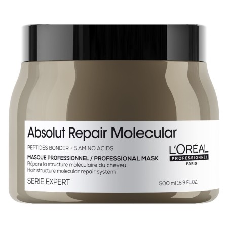 Absolut Repair Molekularmaske 500 ml -Haarmasken -L'Oreal