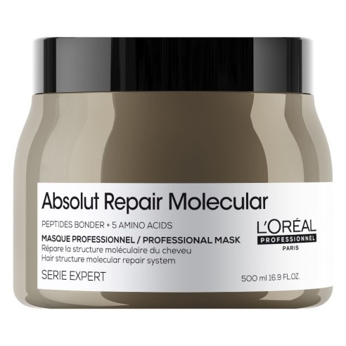 Masque Absolut Repair Molecular 500 ml -Masques capillaires -L'Oreal