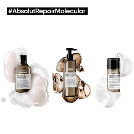 Absolut Repair Molecular Shampoo 300 ml -Shampoos -L'Oreal