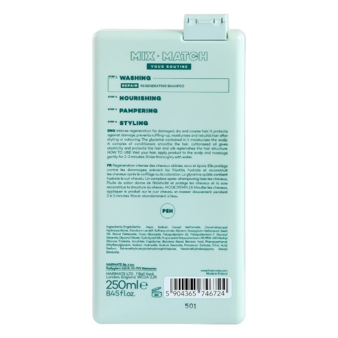 Hairmate Repair Shampoo 250 ml -Shampoos -Hairmate