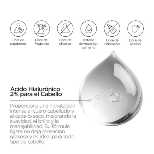 Revox Just Hyaluronic Acid 2% for hair 30 ml -Tratamientos para el pelo -Revox B77