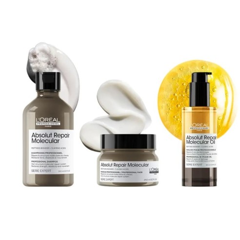 Absolut Repair Molecular Biphasic Oil 90 ml -Hair treatments -L'Oreal