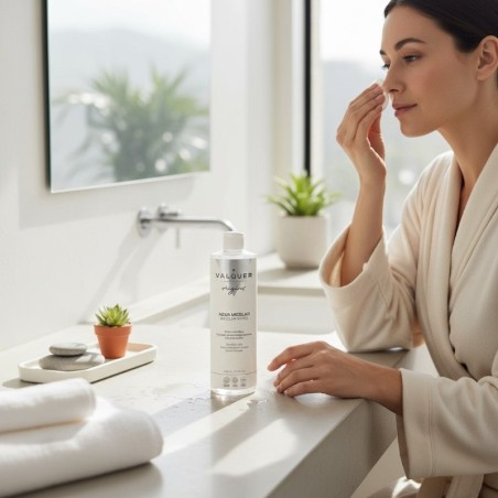 Agua micelar para pieles sensibles 400ml -Cleansers and toners -Valquer