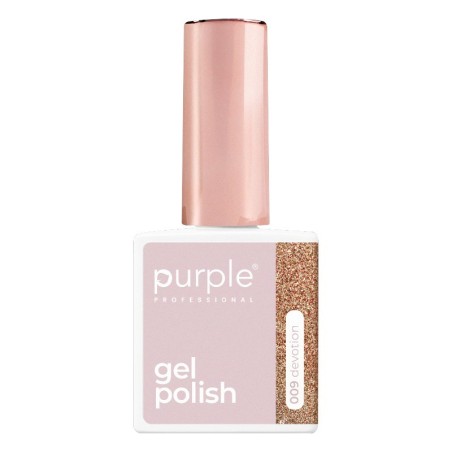 Vernis gel P.009 Dévotion Glitter -Vernis semi permanents -Purple Professional