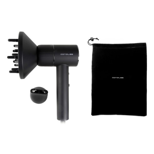 Kit Corioliss Plancha C5 + Secador Apolo Black Chrome Soft -Planchas para el pelo, Tenacillas y Rizadores -Corioliss