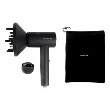 Kit Corioliss Plancha C5 + Secador Apolo Black Chrome Soft -Planchas para el pelo, Tenacillas y Rizadores -Corioliss