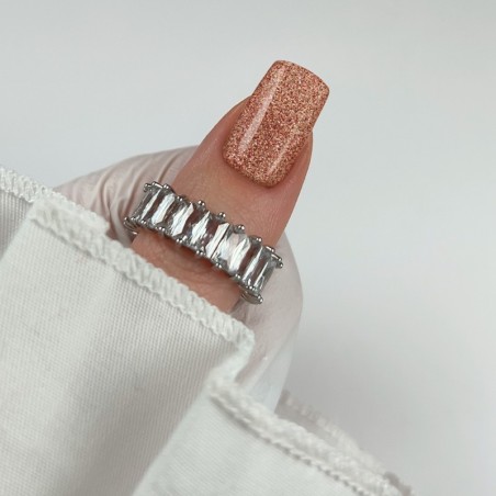 Esmalte em gel P.009 Devotion Glitter -Esmalte semipermanente -Purple Professional