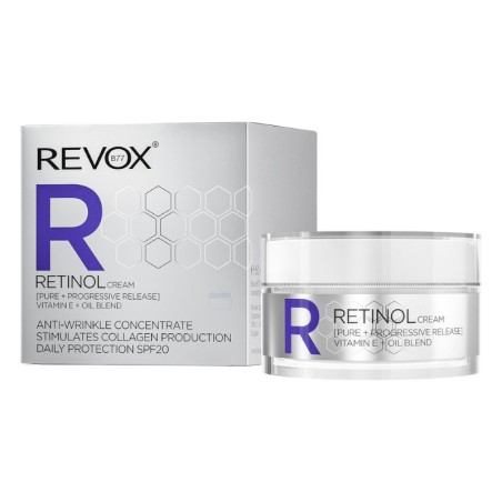 REVOX Retinol Anti-Falten Tagescreme mit LSF 20, 50 ml -Gesichtspflege -Revox B77
