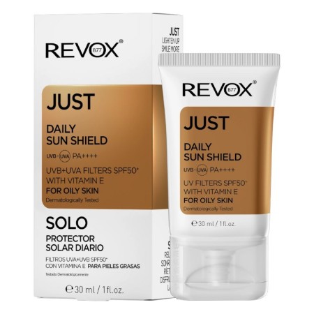 REVOX Tägliche Gesichtssonnencreme für fettige Haut LSF 50+ 30 ml -Cremes und Seren -Revox B77