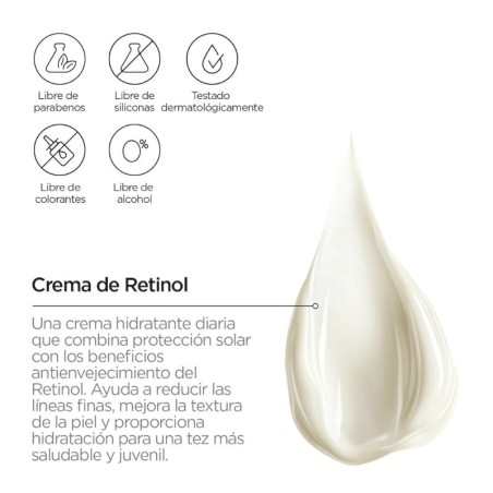 REVOX Retinol Crema Antiarrugas Diaria con SPF20 50 ml -Cuidado facial -Revox B77