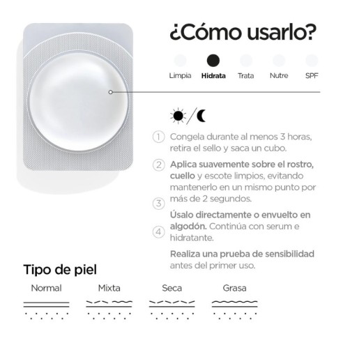 REVOX Ice Cubes Revitalizantes 6x7 ml -Limpiadores y tónicos -Revox B77