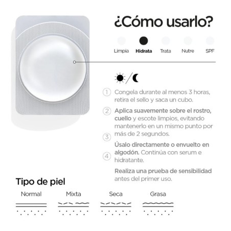 REVOX Ice Cubes Revitalizantes 6x7 ml -Limpiadores y tónicos -Revox B77