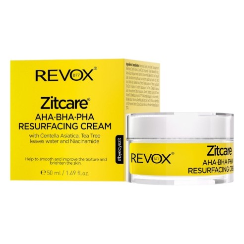 Revox Zitcare Crema Renovadora AHA BHA PHA 50 ml -Cremas y serums -Revox B77