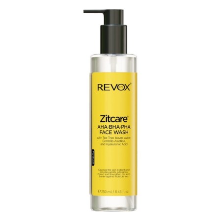 Revox Zitcare Gesichtsreinigungsgel AHA BHA PHA 150 ml -Reinigungsmittel und Toner -Revox B77