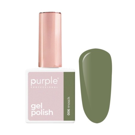 Gel-Nagellack P.006 Mossik -Semipermanenter Emaille -Purple Professional