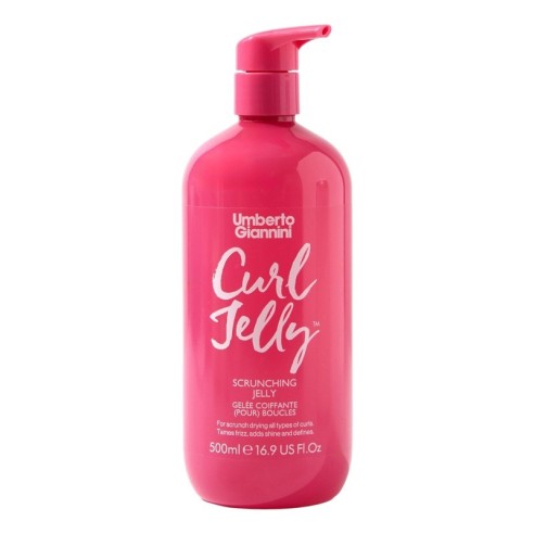 Curl Jelly Scrunching Jelly 500 ml – Gel per definire i ricci -Cere, Pomate e Gomme -Umberto Giannini