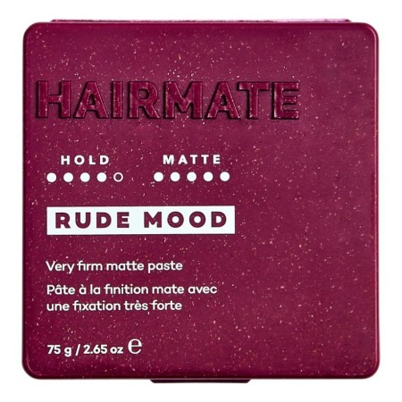 Pâte mate Hairmate Rude Mood 75 g -Cires, onguents et gommes -Hairmate