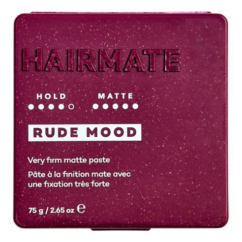 Hairmate Rude Mood Matte Paste 75 g -Wachse, Pomaden und Gele -Hairmate