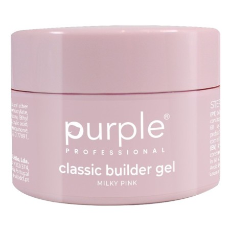 Gel Construtor Clássico Milky Pink Purple Professional 15 g -Gel e acrílico -Purple Professional