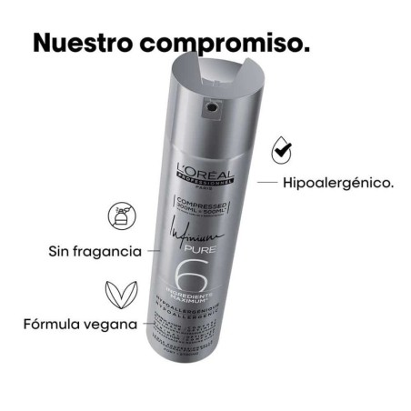 Spray de cabelo Infinium Pure Strong 300 ml -Lacas e sprays fixadores -L'Oreal