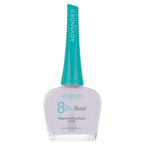 Base régénérante pour ongles 8 en 1 avancée Masglo -Traitements de dissolvant pour vernis à ongles -Masglo