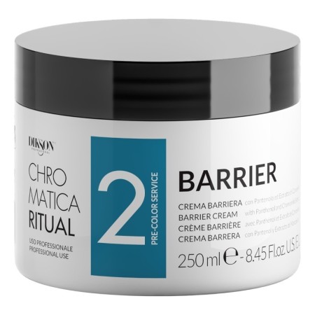 DIKSON Barrier Cream for skin and hairline 250 ml -Protectors and dye remover -Dikson