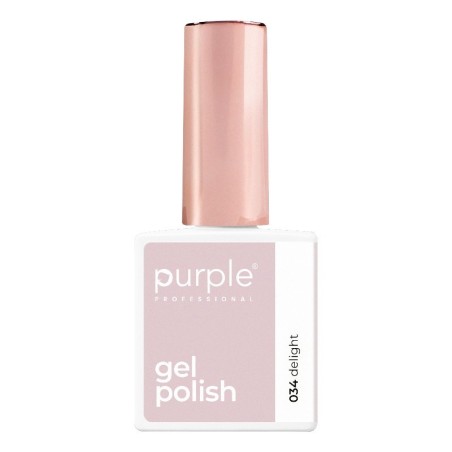 Esmalte Gel P.034 Delight -Smalto semipermanente -Purple Professional
