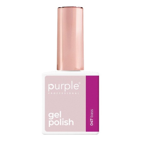 Esmalte Gel P.047 Bass -Esmalte semi permanente -Purple Professional