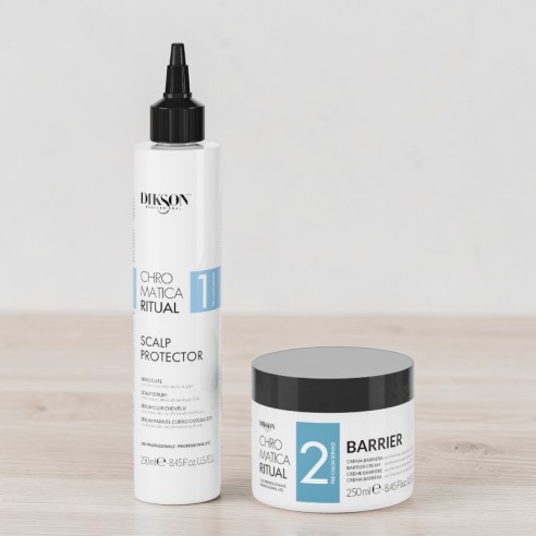 DIKSON Barrierecreme für Haut und Haaransatz 250 ml -Schutzmittel und Farbstoffentferner -Dikson