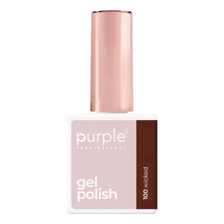 Smalto Purple Professional P.100 Wicked Glitter -Smalto semipermanente -Purple Professional