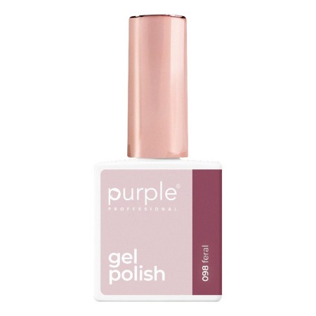 Esmalte em gel Feral P.098 -Esmalte semipermanente -Purple Professional
