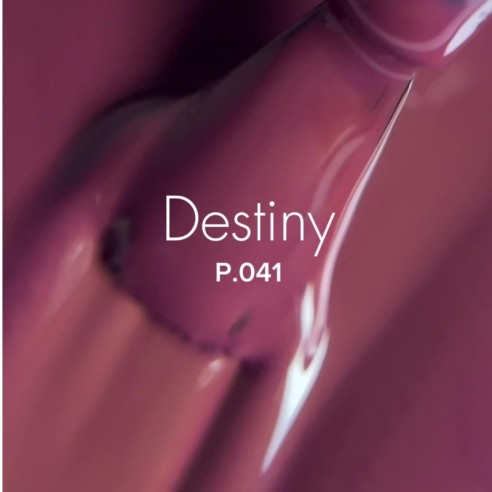 Destiny Gel Nail Polish P.041 -Semi permanent nail polishes -Purple Professional