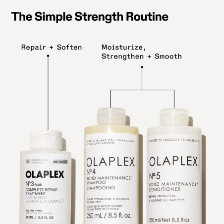 Soin réparateur capillaire Olaplex N.3 Plus 3 minutes 100 ml -Soins capillaires -Olaplex