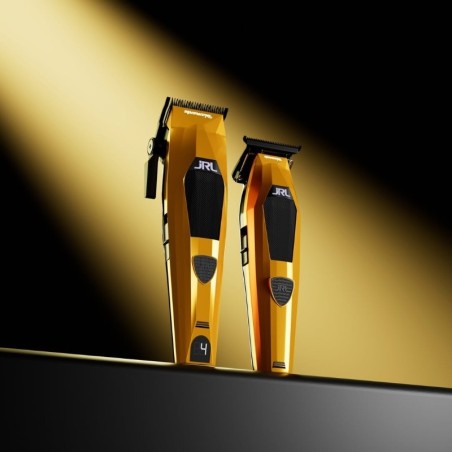 JRL Combo Diamante Amarillo Clipper + Trimmer -Cortapelos, Recortadoras y Afeitadoras -JRL