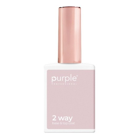 Purple Professional Base & Top 2Way, 15 ml -Grund- und Decklacke -Purple Professional