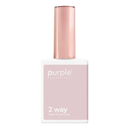 Purple Professional Base & Top 2Way, 15 ml -Grund- und Decklacke -Purple Professional